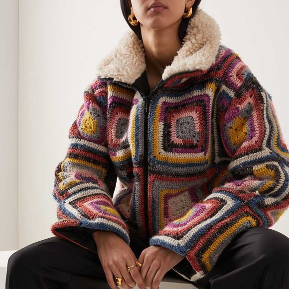 Sea New York Jackets & Coats Sea New York New Bette Crochet Puffer